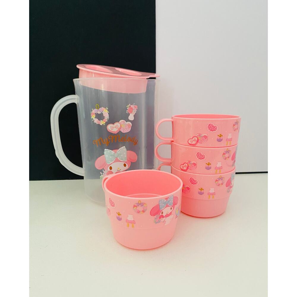 My Melody Pitcher and Cups Set